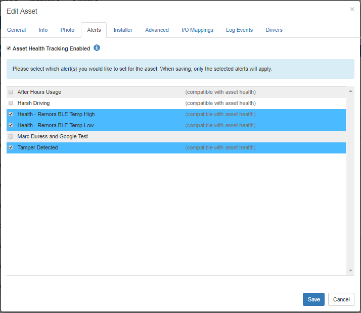 Asset Health Tracking 6