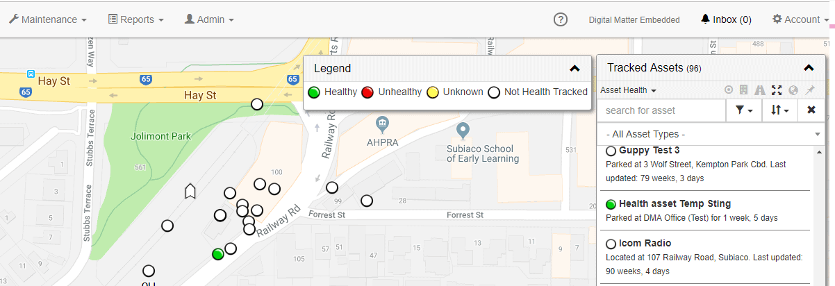 Asset Health Tracking 7